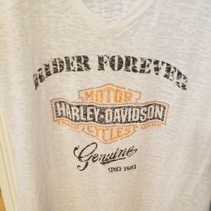 Harley Davidson burnout Los Cabos Tshirt